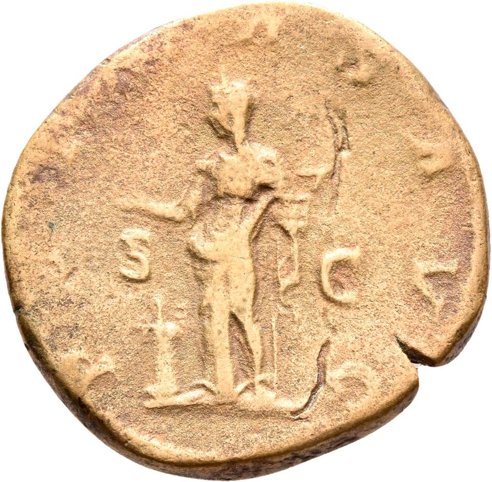 Elagabalus, copper-alloy sestertius, collection photograph Rostock-ID200, reverse