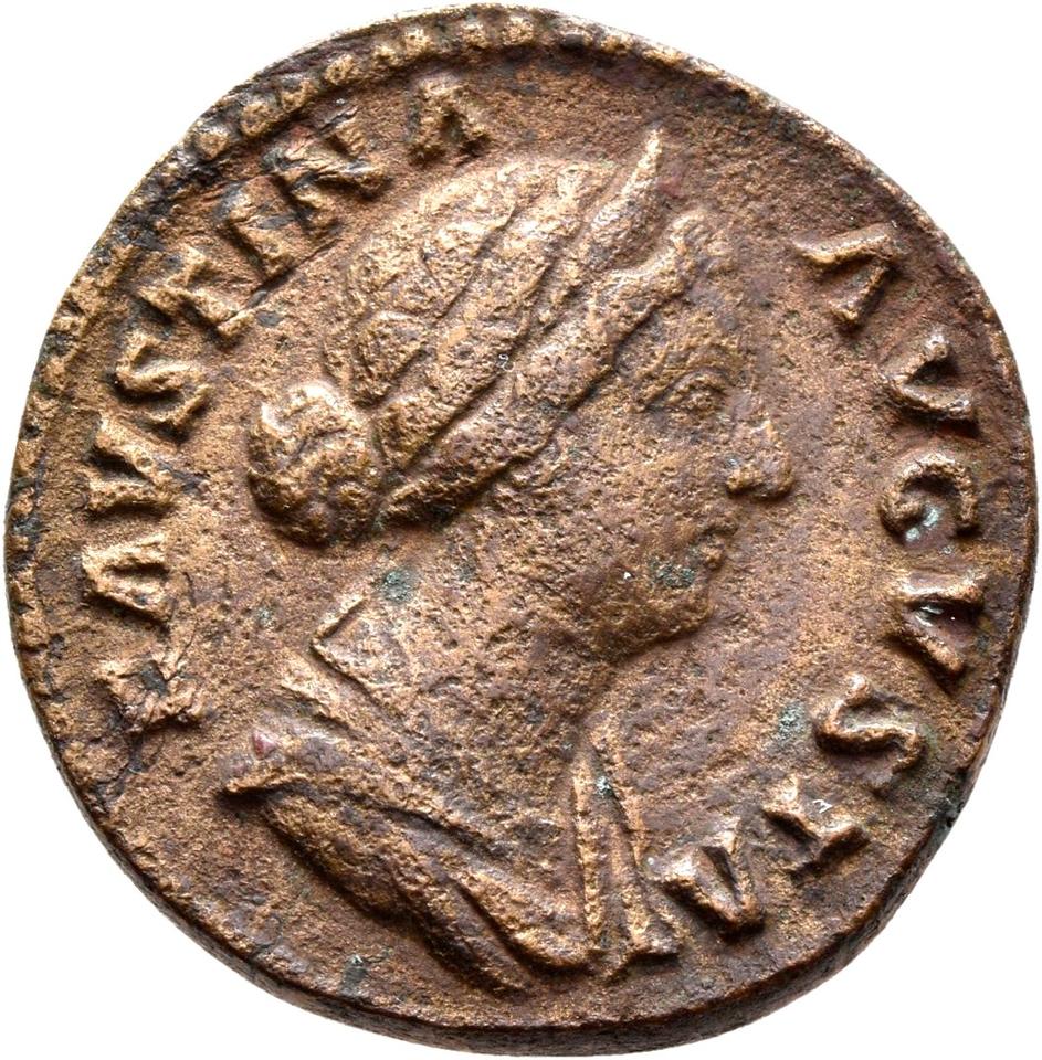 Marcus Aurelius, copper-alloy as, collection photograph Rostock-ID286, obverse