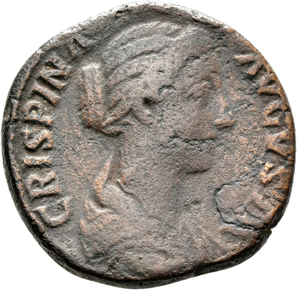Commodus, copper-alloy sestertius, collection photograph Rostock-ID292, obverse