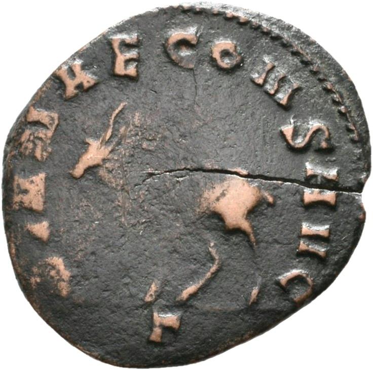 Gallienus, silver antoninianus, collection photograph Rostock-ID1052, reverse