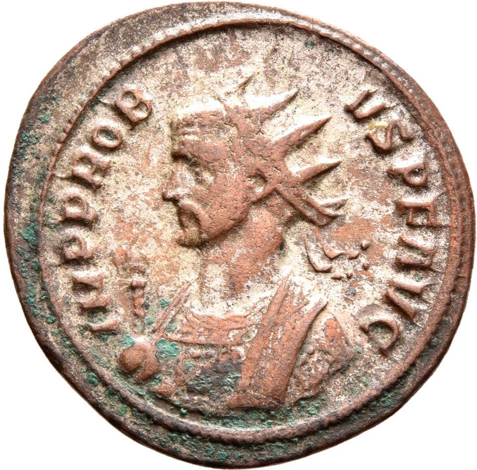 Probus, silver antoninianus, collection photograph Rostock-ID1264, obverse
