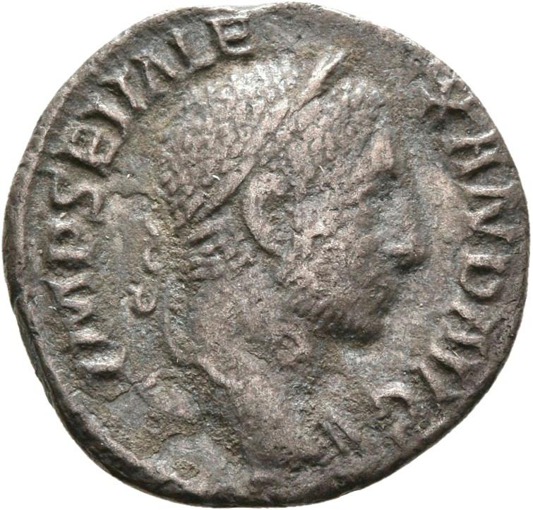 Severus Alexander, silver denarius, collection photograph Rostock-ID202, obverse