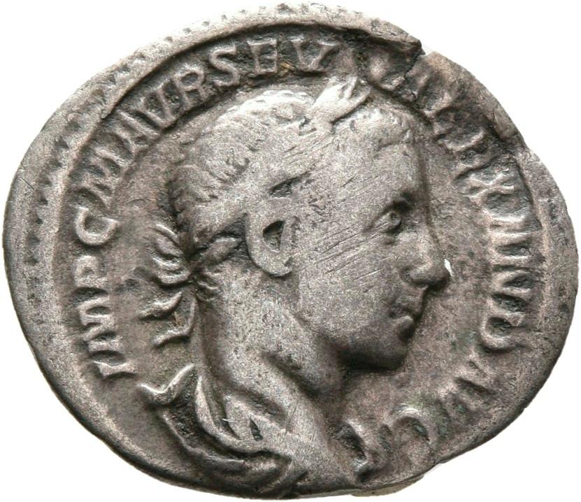 Severus Alexander, silver denarius, collection photograph Rostock-ID201, obverse