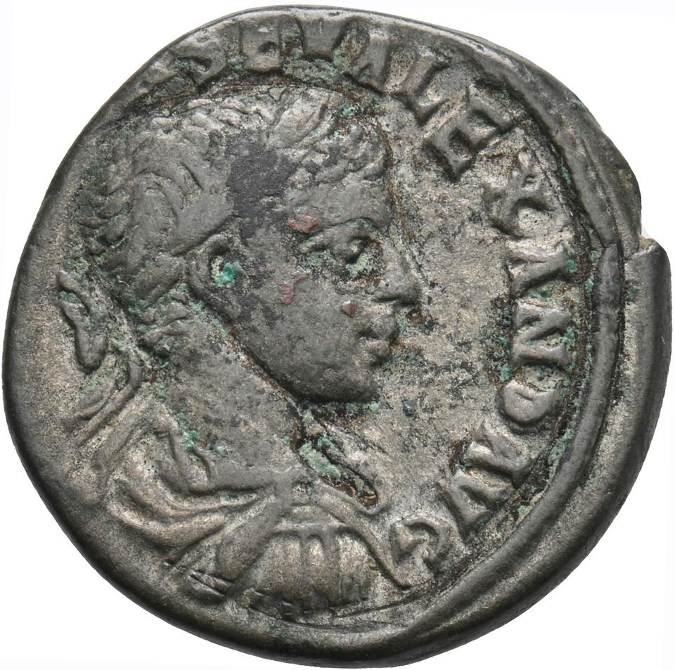 Severus Alexander, silver denarius, collection photograph Koeln-ID918, obverse