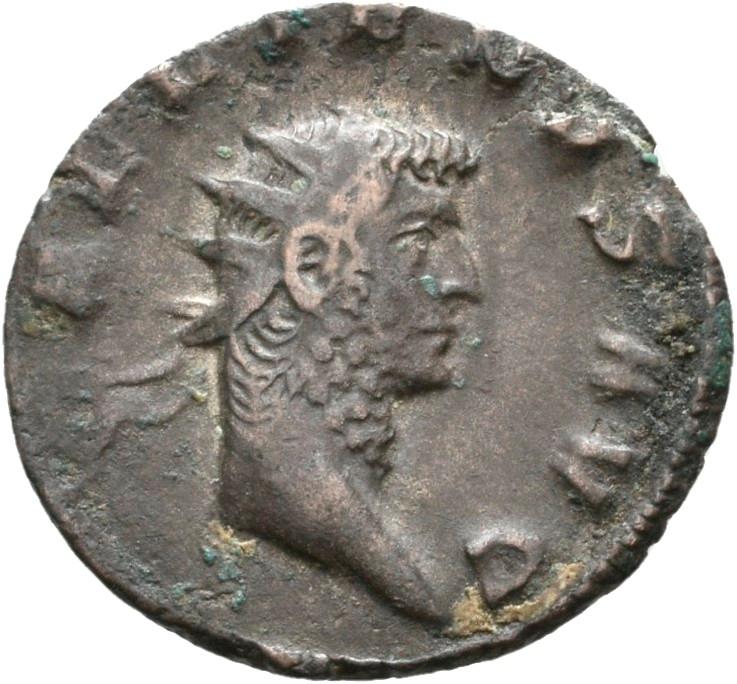 Gallienus, silver antoninianus, collection photograph Rostock-ID1148, obverse