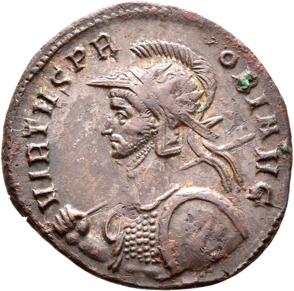 Probus, silver antoninianus, collection photograph Rostock-ID1268, obverse