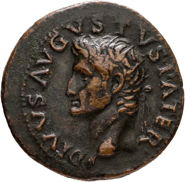 Tiberius Copper As, obverse