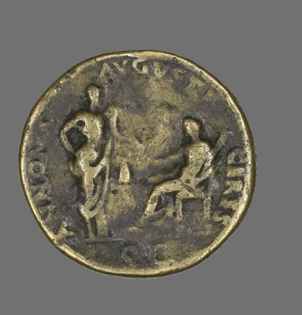 Nero: Roman Copper-Alloy Sestertii, reverse