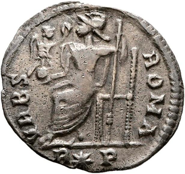 Gratian Silver Siliqua, reverse