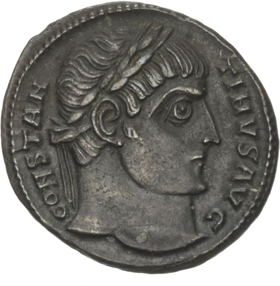 Constantine I, copper-alloy ae2, collection photograph Herzog-ID144, obverse