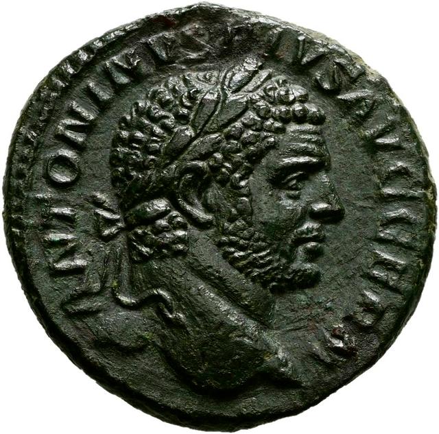 Caracalla Copper-Alloy As, obverse