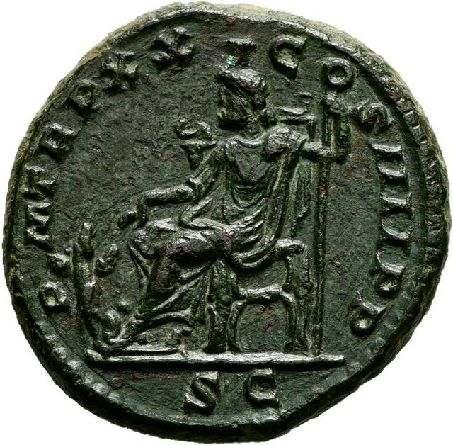 Caracalla Copper-Alloy As, reverse