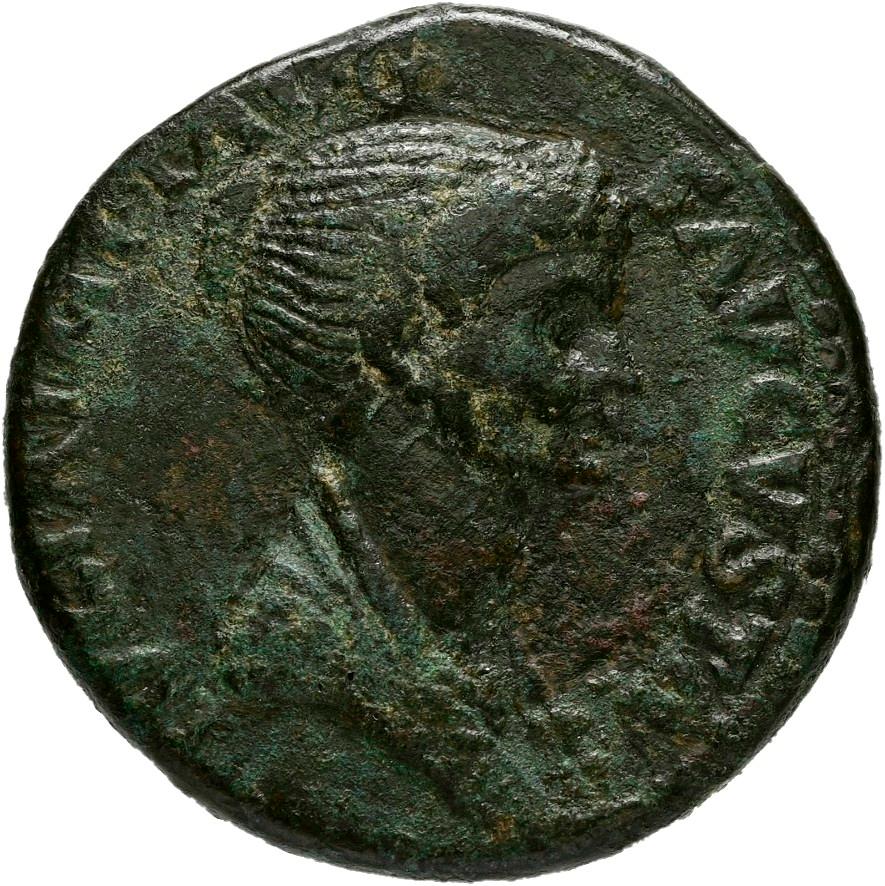 Titus, copper-alloy dupondius, collection photograph Hamburg-ID510, obverse