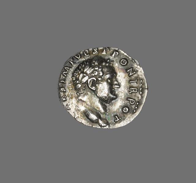 The Silver Denarius of Titus, obverse