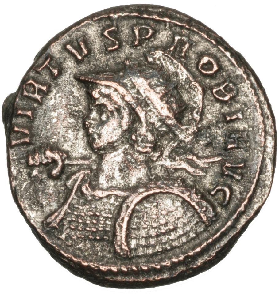 Probus, silver antoninianus, collection photograph Herzog-ID3, obverse