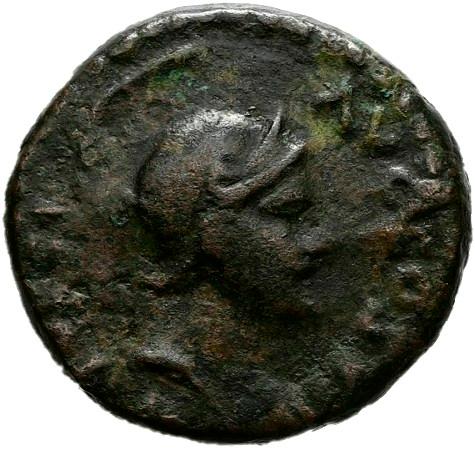 Titus, copper-alloy quadrans, collection photograph Hamburg-ID494, obverse