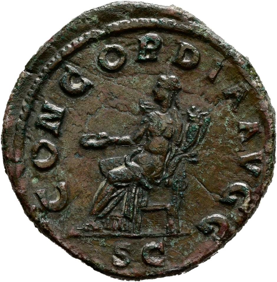 Pupienus, copper-alloy sestertius, collection photograph Hamburg-ID2984, reverse