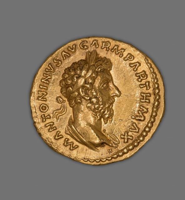 Marcus Aurelius: Gold aureus Coinage, obverse