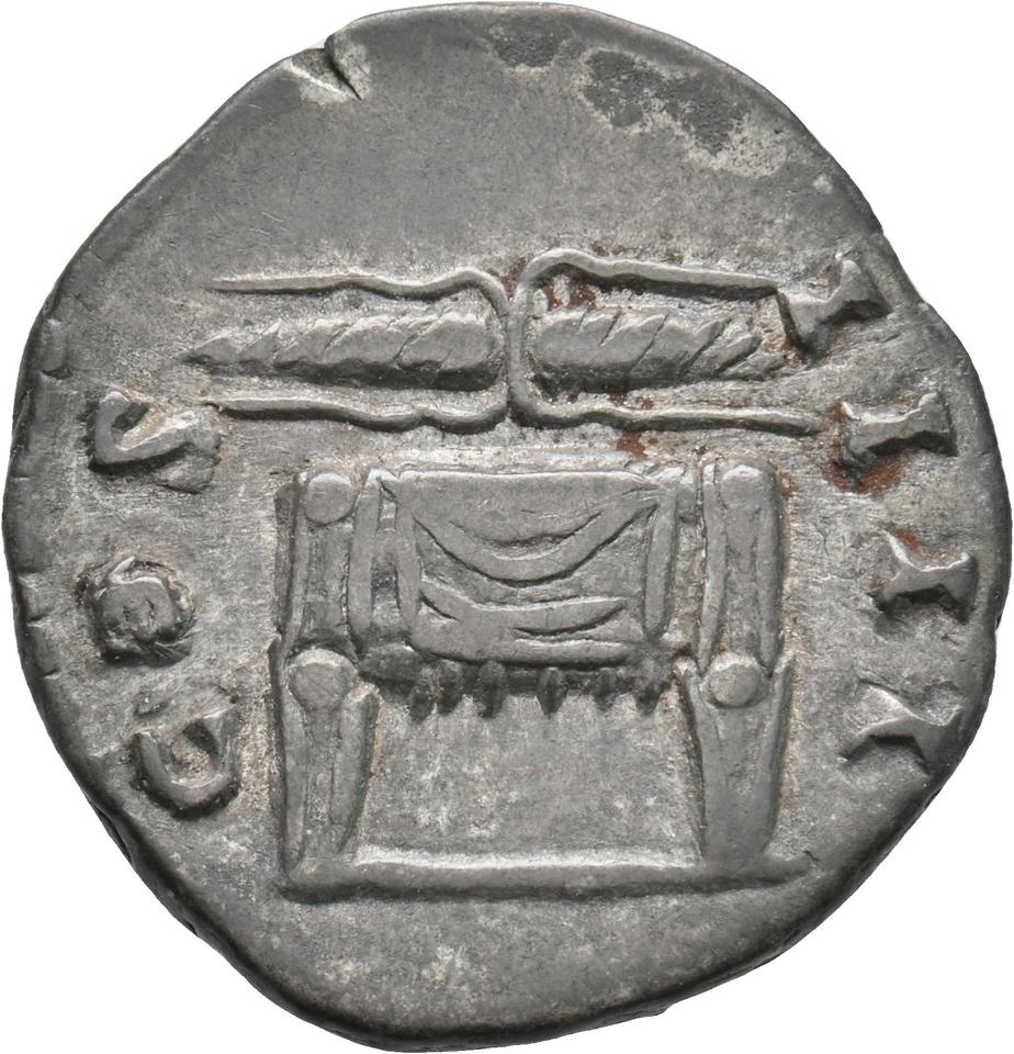 Antoninus Pius, silver denarius, collection photograph Koeln-ID747, reverse