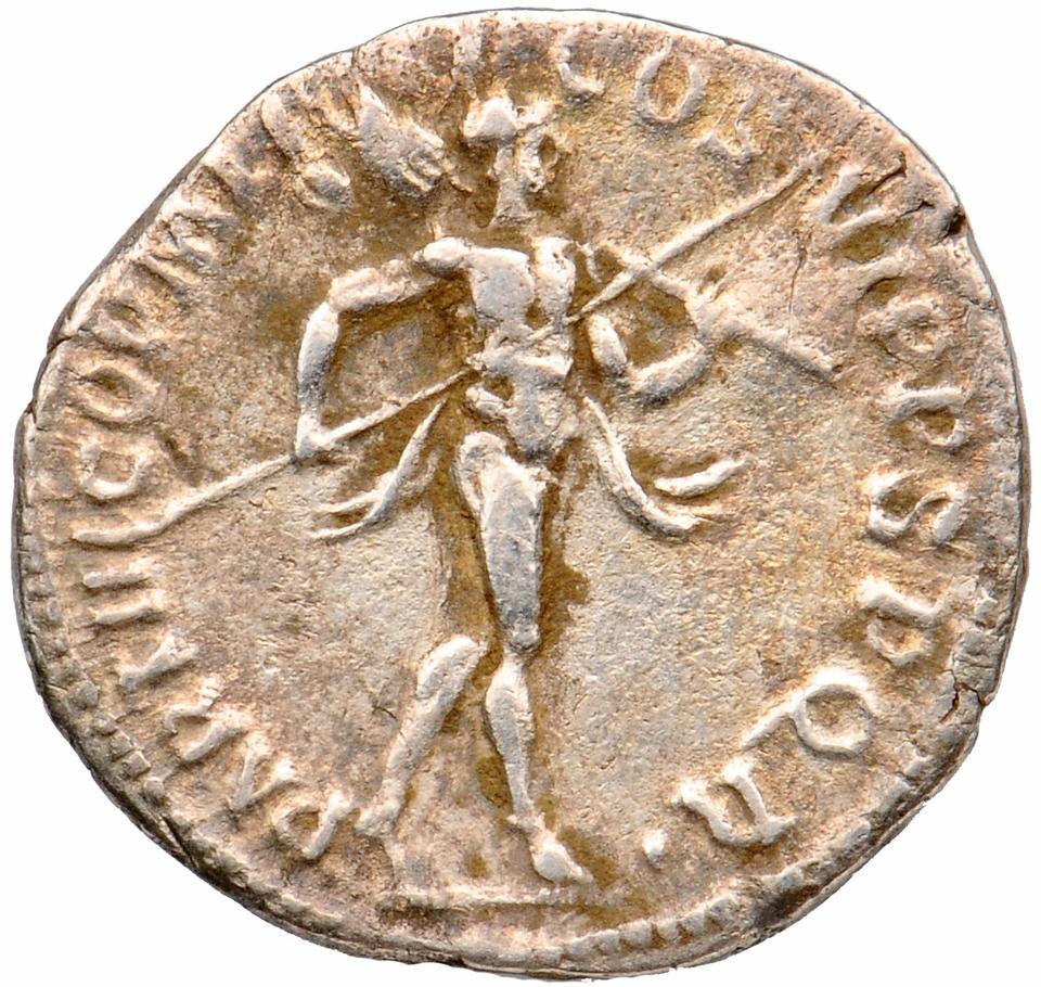 Trajan, silver denarius, collection photograph Muenster-ID396, reverse