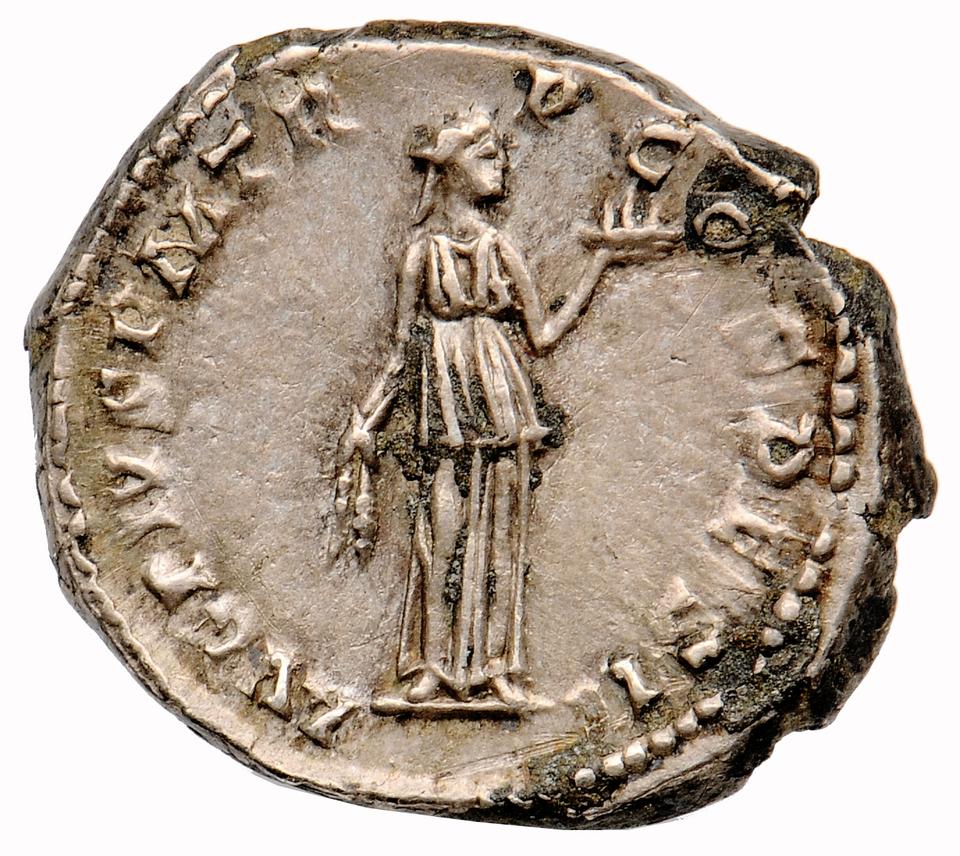 Antoninus Pius, silver denarius, collection photograph Muenster-ID314, reverse