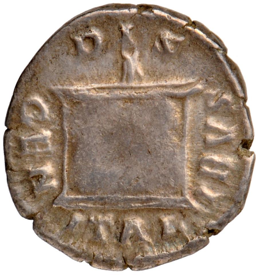 Commodus, silver denarius, collection photograph Muenster-ID41, reverse