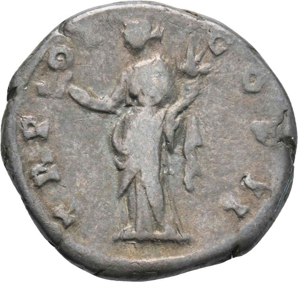 Hadrian, silver denarius, collection photograph Koeln-ID740, reverse