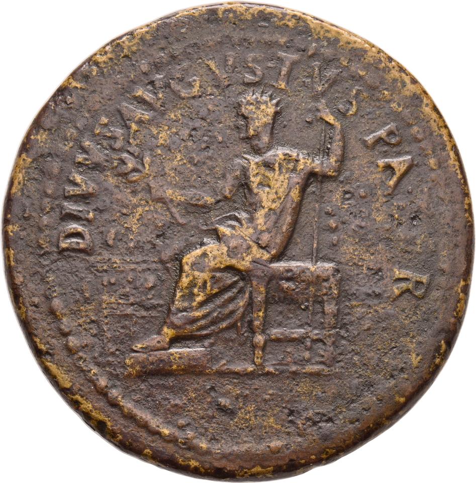 Titus, copper-alloy sestertius, collection photograph Koeln-ID648, obverse
