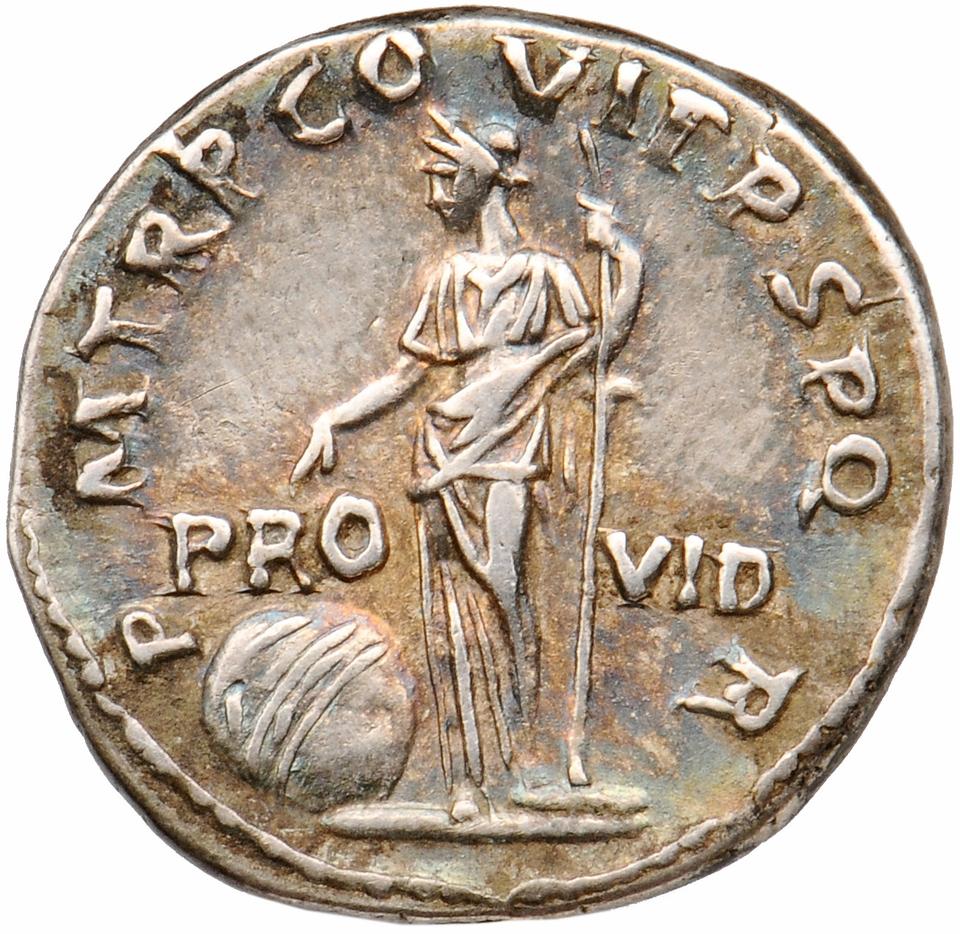 Trajan, silver denarius, collection photograph Muenster-ID317, reverse