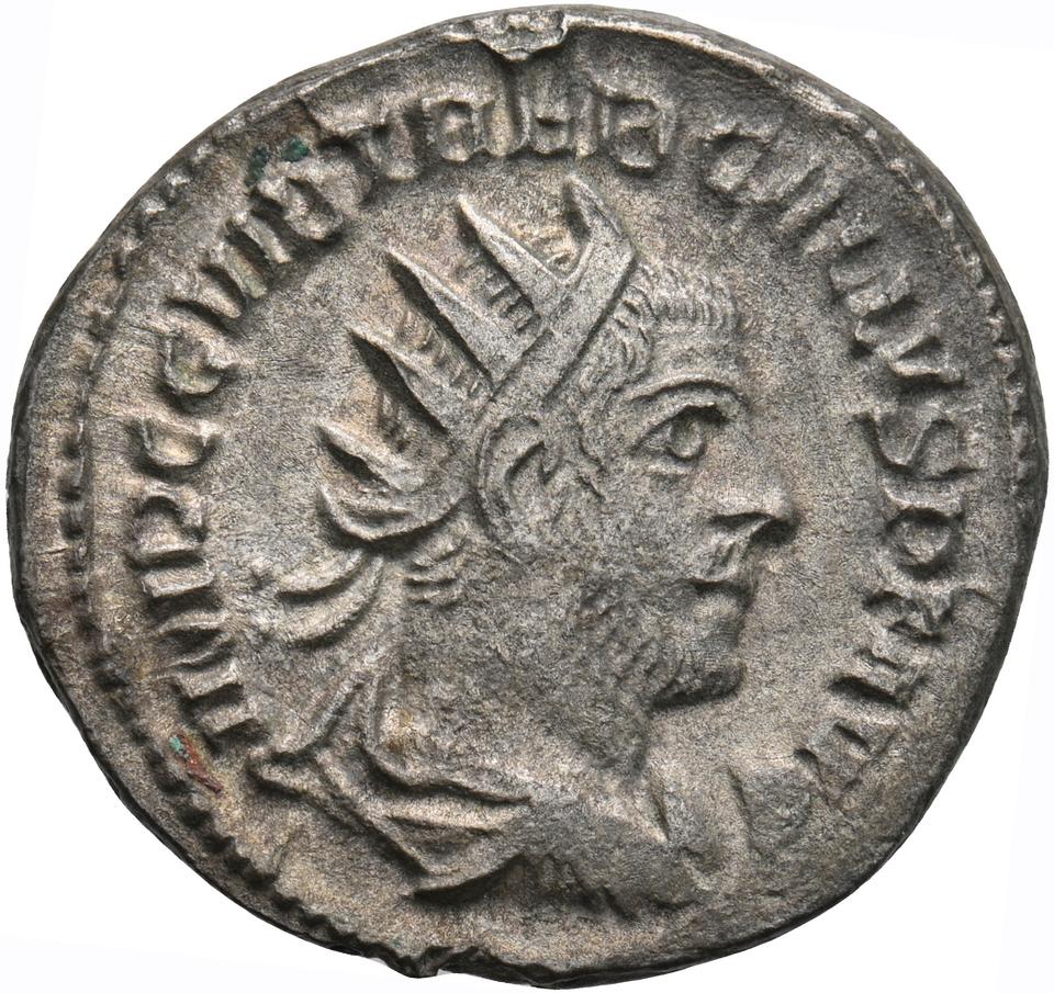 Trebonianus Gallus, silver antoninianus, collection photograph Koeln-ID990, obverse