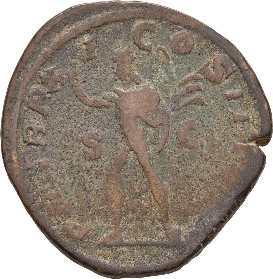 Severus Alexander, copper-alloy sestertius, collection photograph Koeln-ID927, reverse