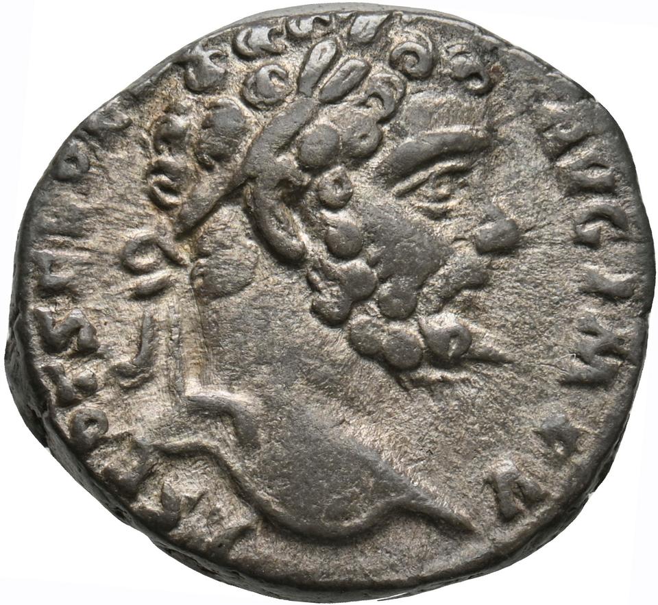 Septimius Severus, silver denarius, collection photograph Koeln-ID846, obverse