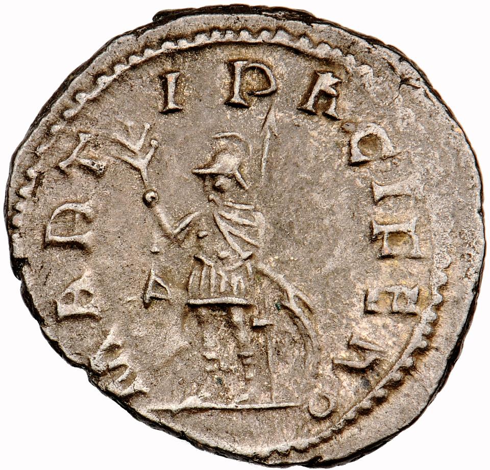 Gallienus, silver antoninianus, collection photograph Muenster-ID962, reverse