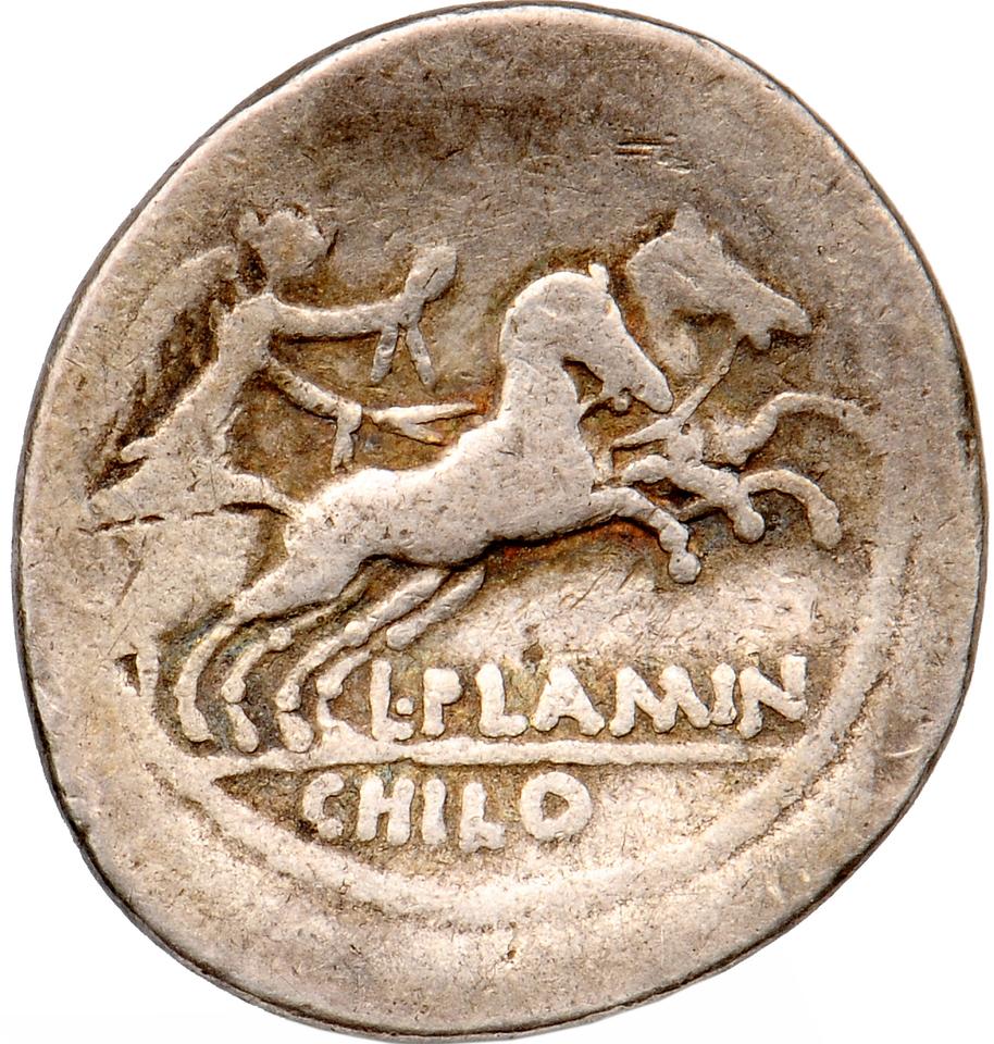 Roman Republic, silver denarius, collection photograph Muenster-ID171, reverse