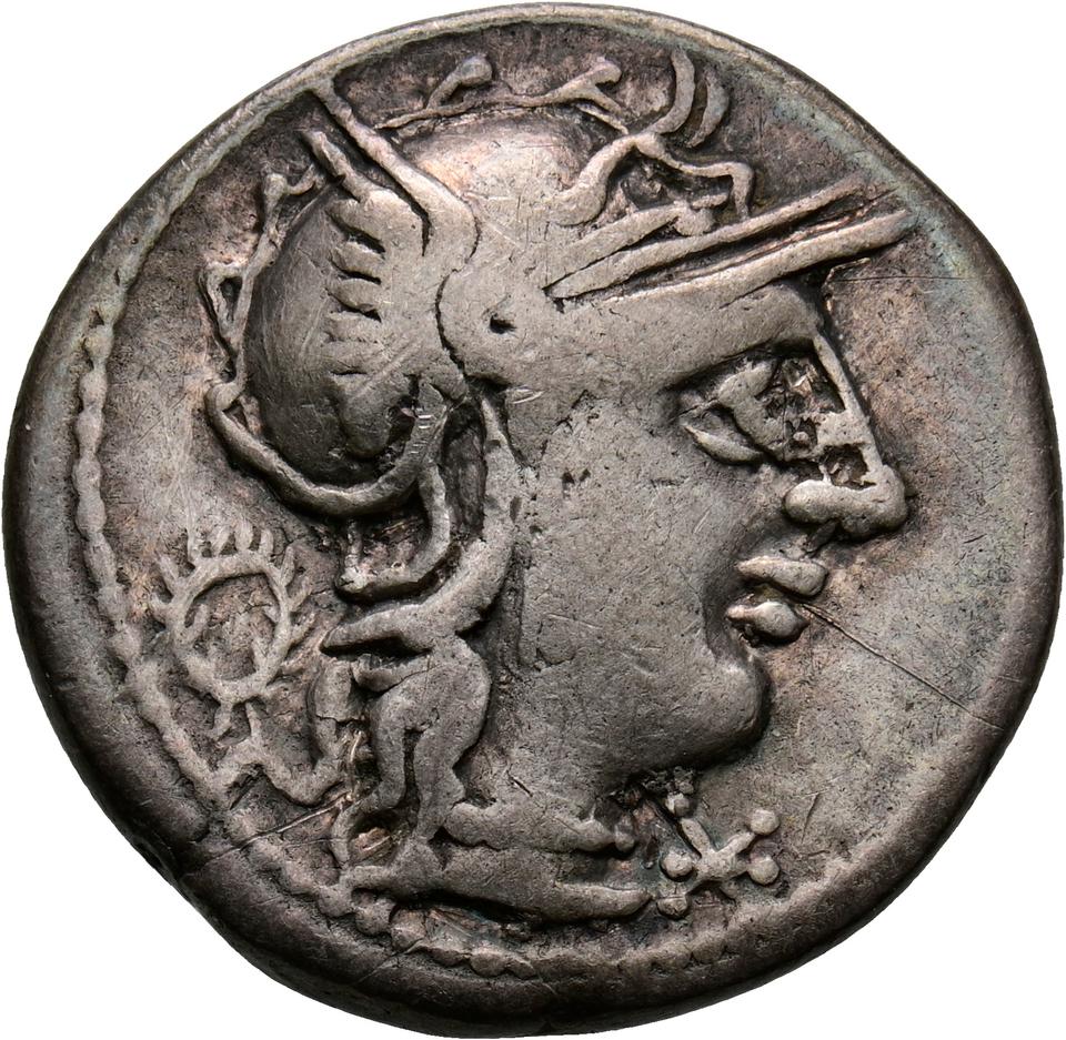 Roman Republic, silver denarius, collection photograph Koeln-ID1269, obverse