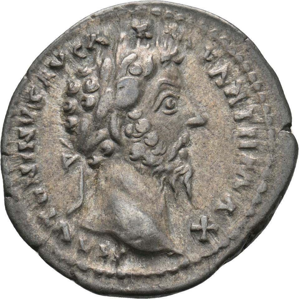Marcus Aurelius, silver denarius, collection photograph Koeln-ID795, obverse
