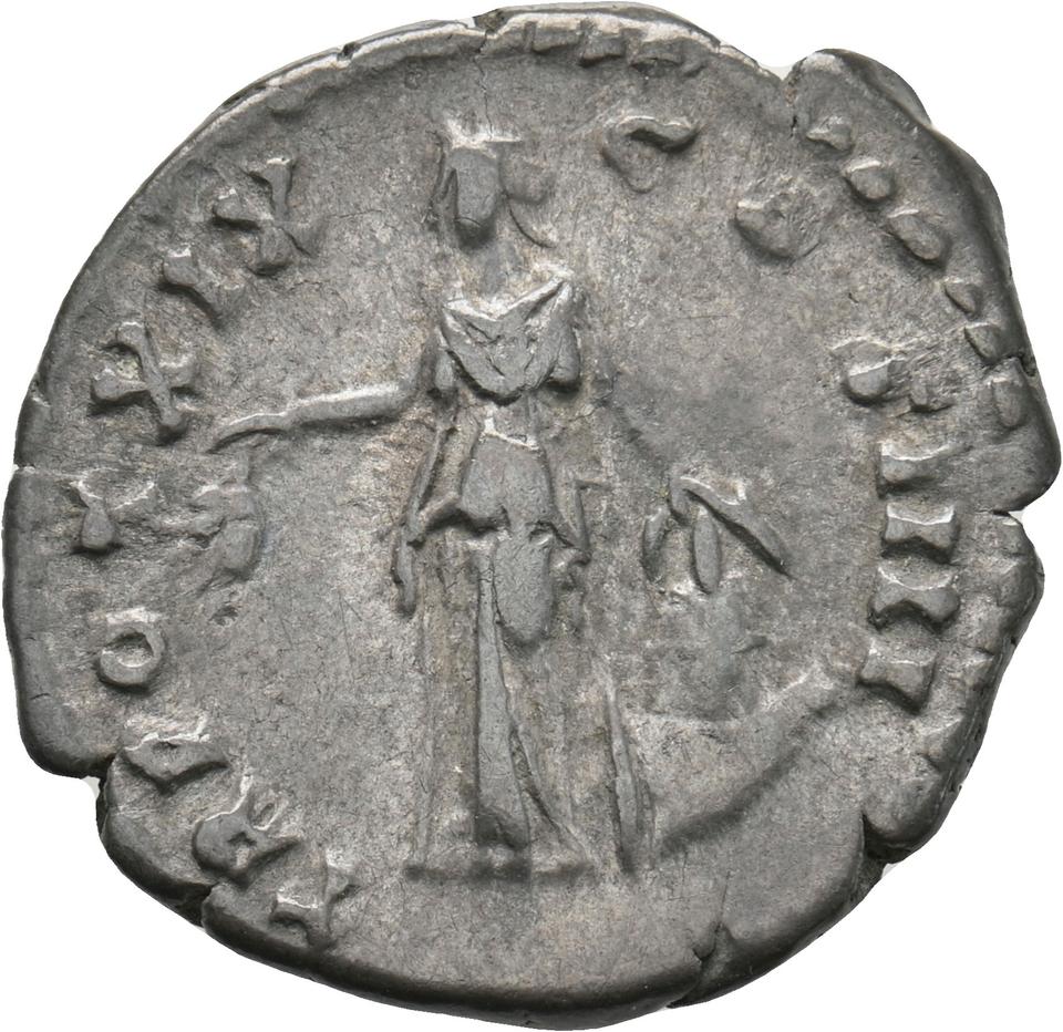 Antoninus Pius, silver denarius, collection photograph Koeln-ID750, reverse