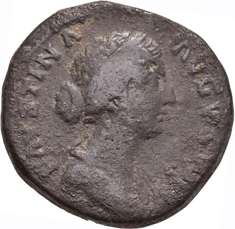 Marcus Aurelius, copper-alloy as, collection photograph Koeln-ID823, obverse