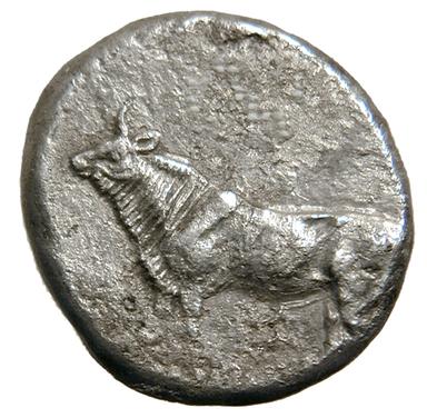 Pny- of Paphos Silver Stater, obverse