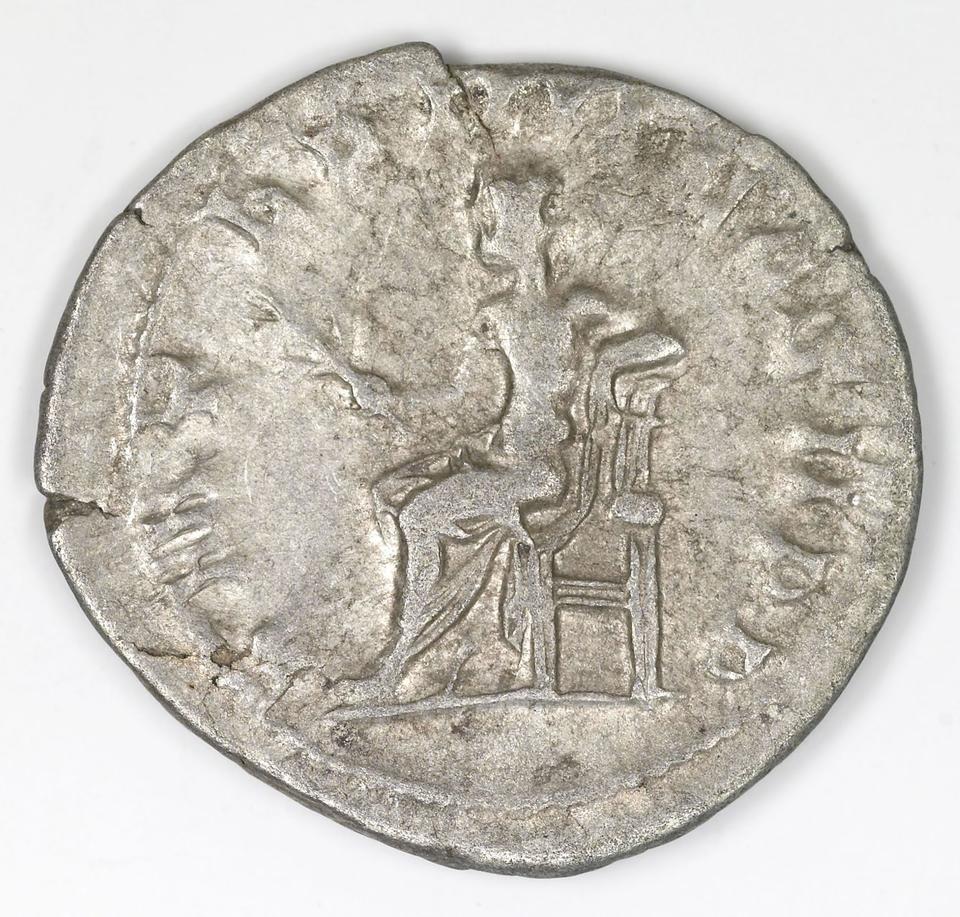 Gordian III, silver antoninianus, collection photograph IATH-1991.17.23, reverse