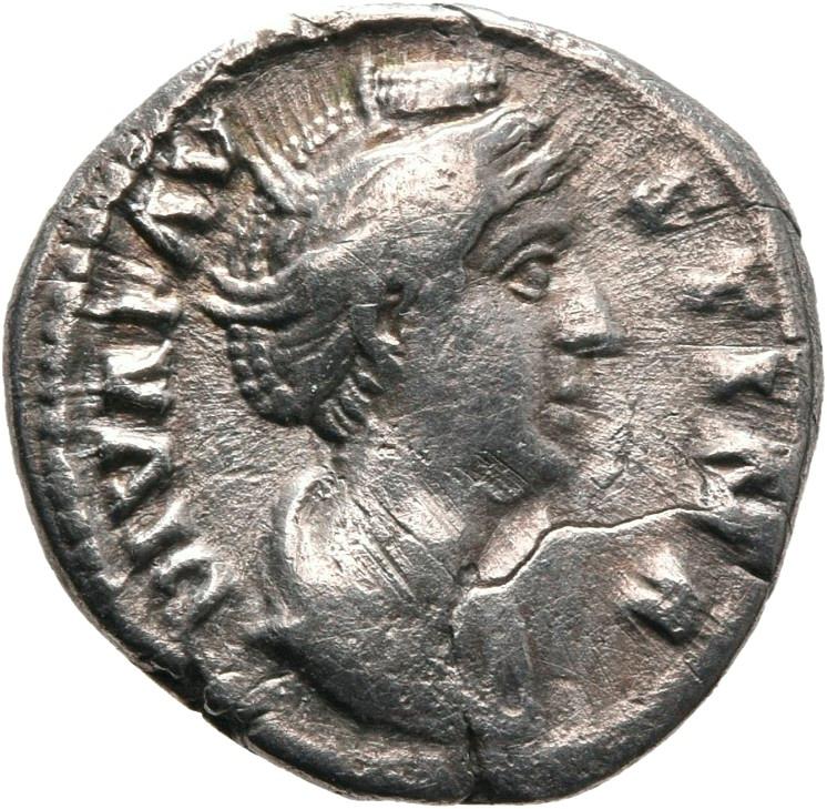 Antoninus Pius, Silver denarius, collection photograph Mainz-ID62, obverse