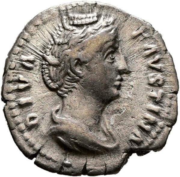 Antoninus Pius, Silver denarius, collection photograph Hamburg-ID705, obverse