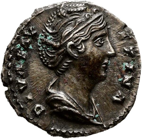 Antoninus Pius, Silver denarius, collection photograph Hamburg-ID715, obverse