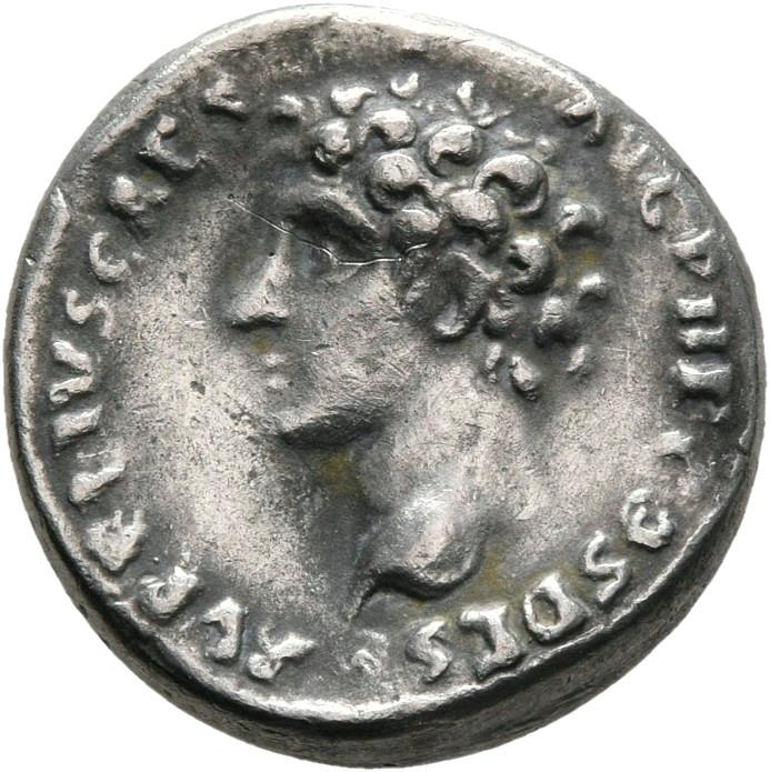 Antoninus Pius, Silver denarius, collection photograph Mainz-ID162, reverse