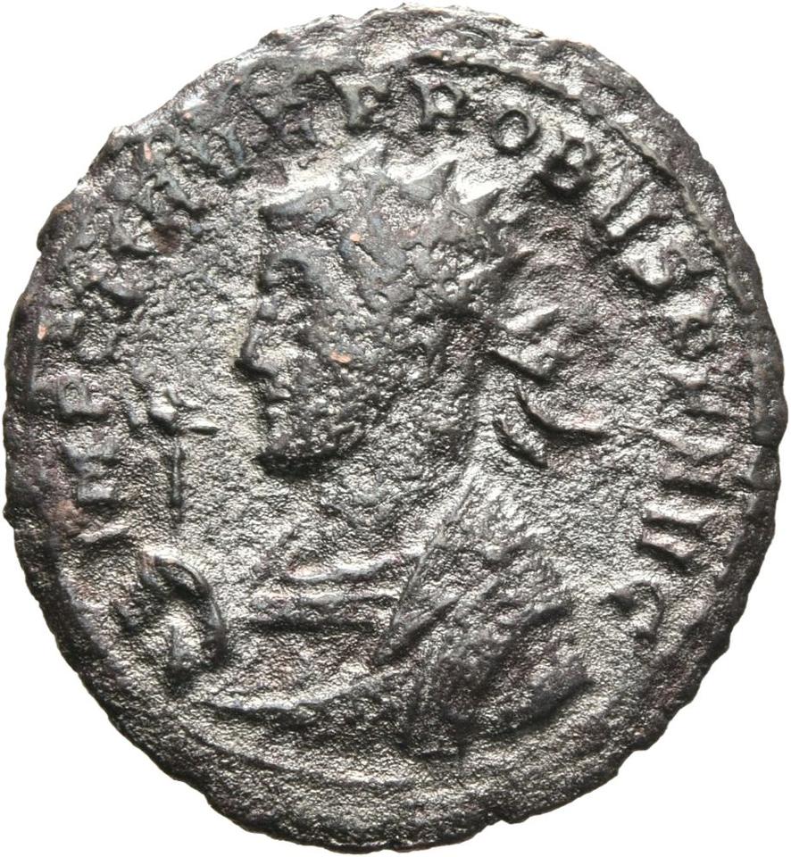Probus, silver antoninianus, collection photograph Mainz-ID133, obverse