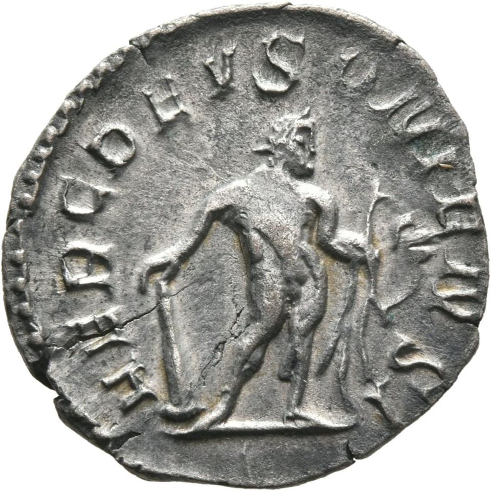 Postumus, silver antoninianus, collection photograph Mainz-ID763, reverse