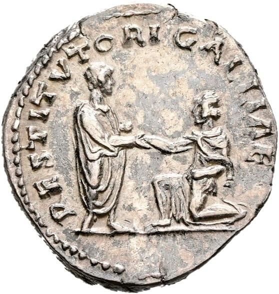 Hadrian, Silver denarius, collection photograph Hamburg-ID635, reverse