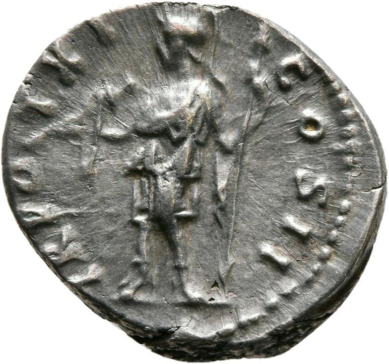 Antoninus Pius, Silver denarius, collection photograph Mainz-ID259, reverse