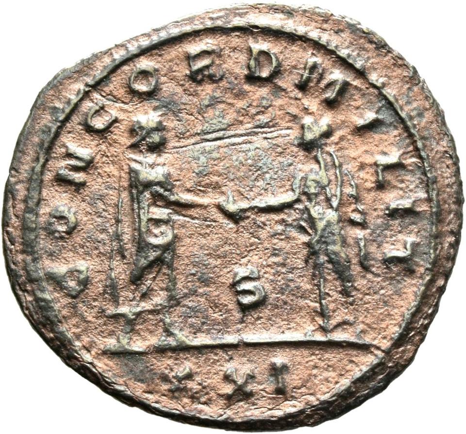 Probus, silver antoninianus, collection photograph Mainz-ID30, reverse