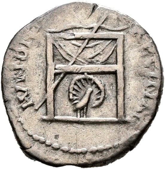 Antoninus Pius, Silver denarius, collection photograph Hamburg-ID700, reverse
